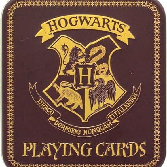 NWT Deck of Harry Potter playing cards in tin case - Picture 1 of 4